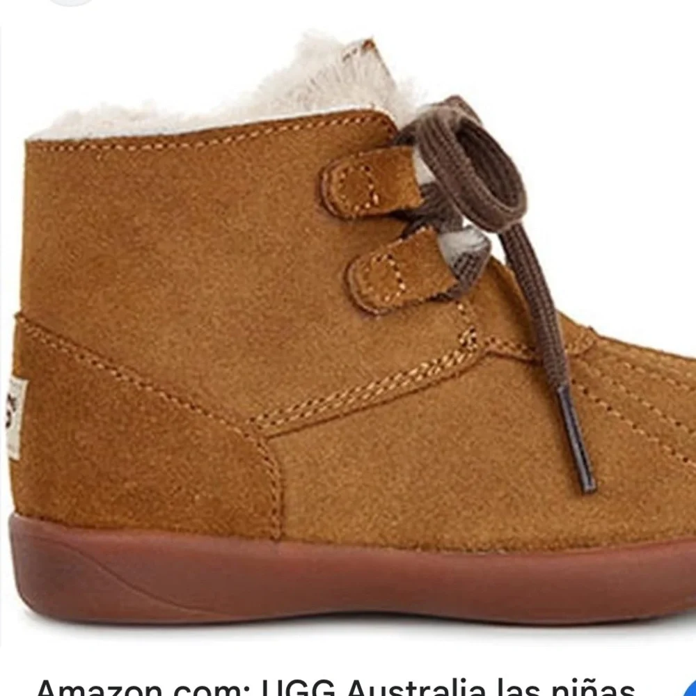 UGG Kids Brown Ankle Boots
